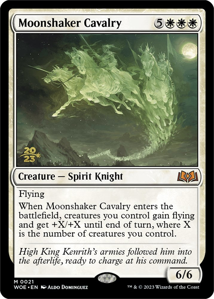 Moonshaker Cavalry [Wilds of Eldraine Prerelease Promos] | Impulse Games and Hobbies