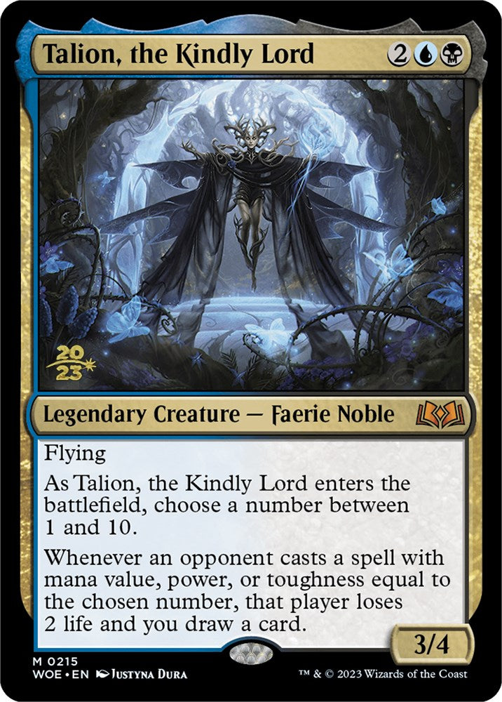 Talion, the Kindly Lord [Wilds of Eldraine Prerelease Promos] | Impulse Games and Hobbies