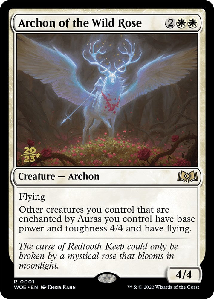 Archon of the Wild Rose [Wilds of Eldraine Prerelease Promos] | Impulse Games and Hobbies