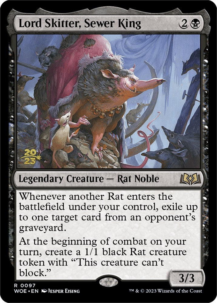 Lord Skitter, Sewer King [Wilds of Eldraine Prerelease Promos] | Impulse Games and Hobbies