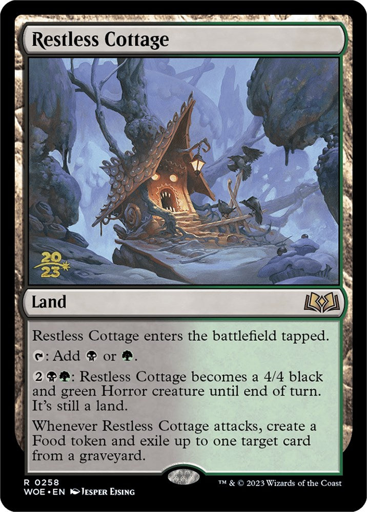 Restless Cottage [Wilds of Eldraine Prerelease Promos] | Impulse Games and Hobbies