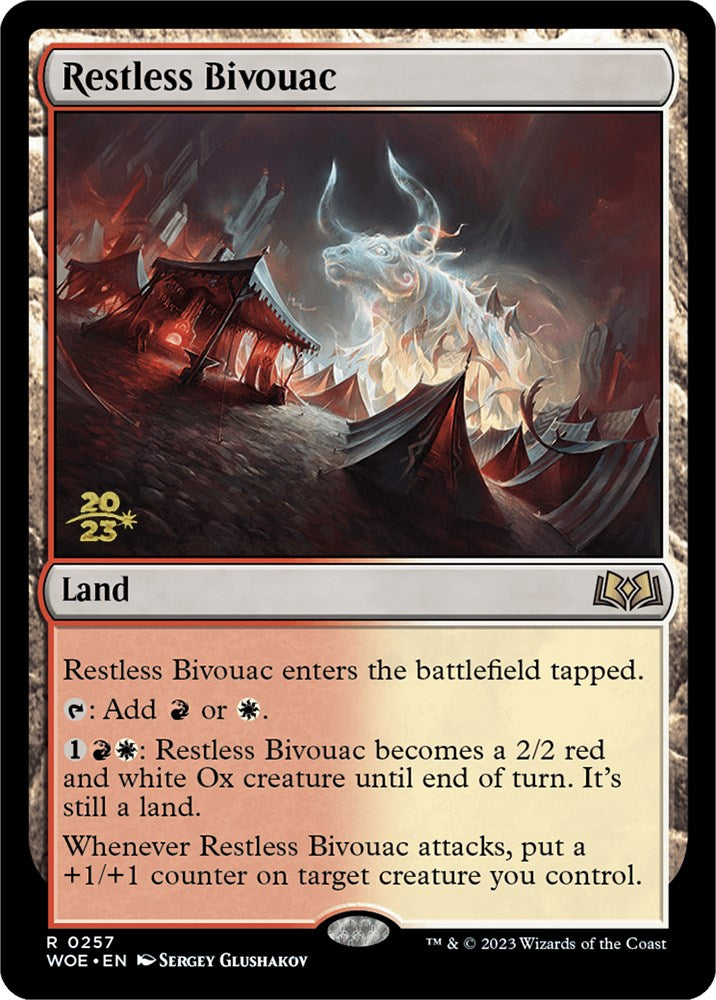 Restless Bivouac [Wilds of Eldraine Prerelease Promos] | Impulse Games and Hobbies