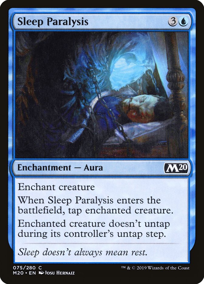 Sleep Paralysis [Core Set 2020] | Impulse Games and Hobbies