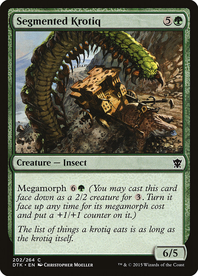 Segmented Krotiq [Dragons of Tarkir] | Impulse Games and Hobbies