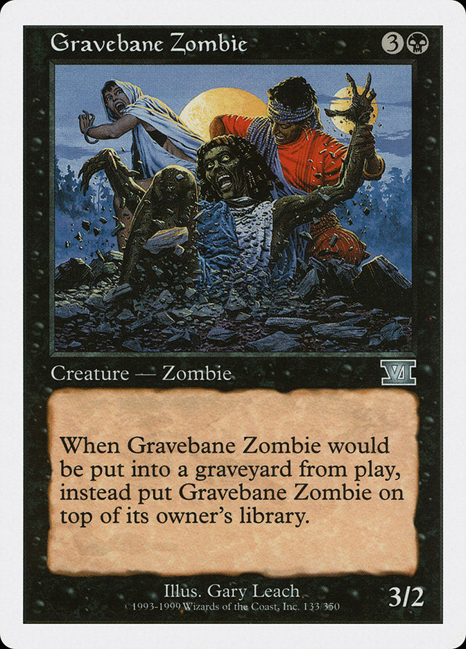 Gravebane Zombie [Classic Sixth Edition] | Impulse Games and Hobbies