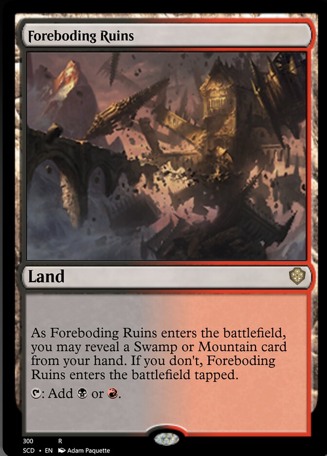 Foreboding Ruins [Starter Commander Decks] | Impulse Games and Hobbies
