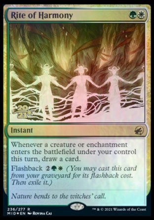Rite of Harmony [Innistrad: Midnight Hunt Prerelease Promos] | Impulse Games and Hobbies