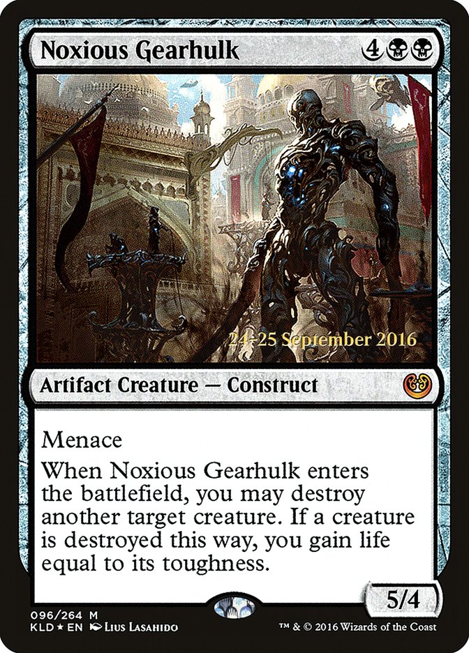 Noxious Gearhulk [Kaladesh Prerelease Promos] | Impulse Games and Hobbies