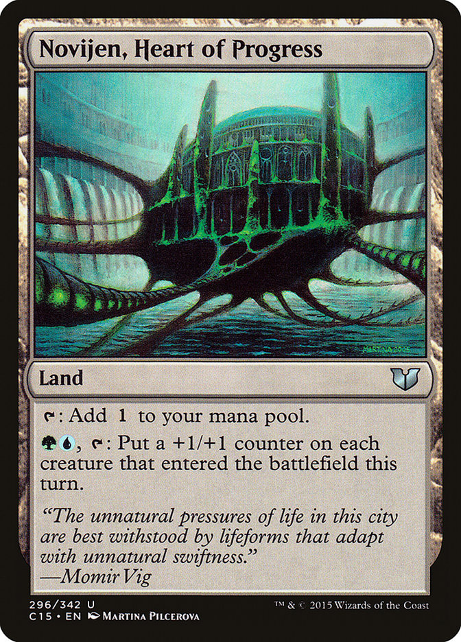 Novijen, Heart of Progress [Commander 2015] | Impulse Games and Hobbies