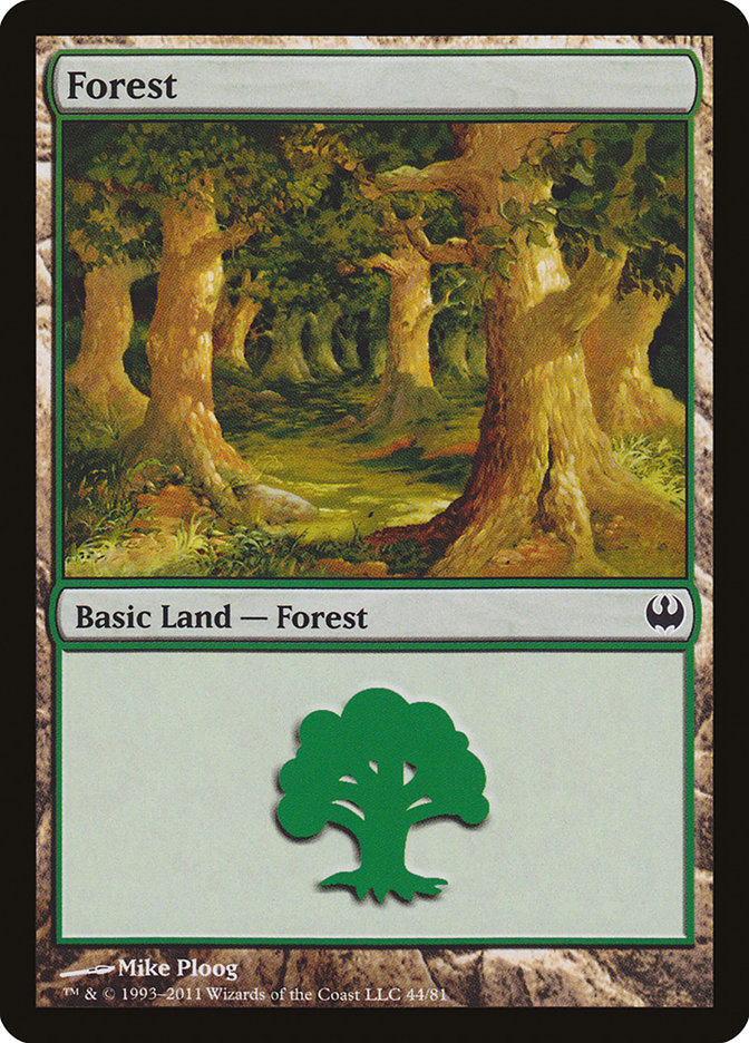 Forest (44) [Duel Decks: Knights vs. Dragons] | Impulse Games and Hobbies