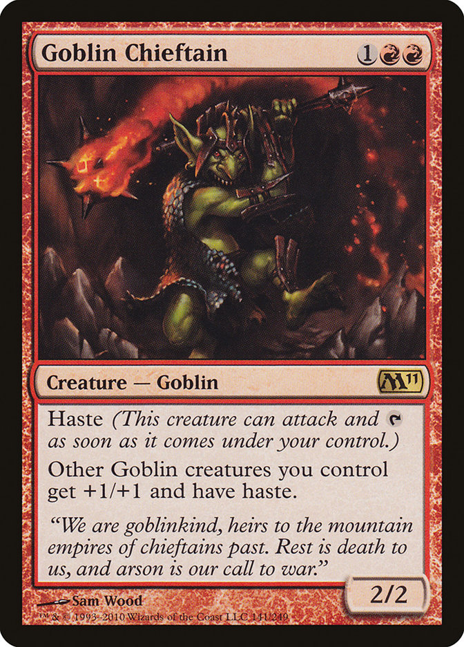 Goblin Chieftain [Magic 2011] | Impulse Games and Hobbies