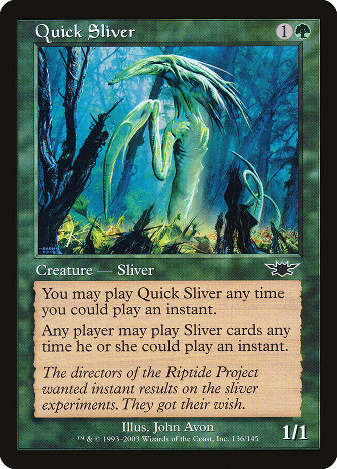 Quick Sliver [Legions] | Impulse Games and Hobbies