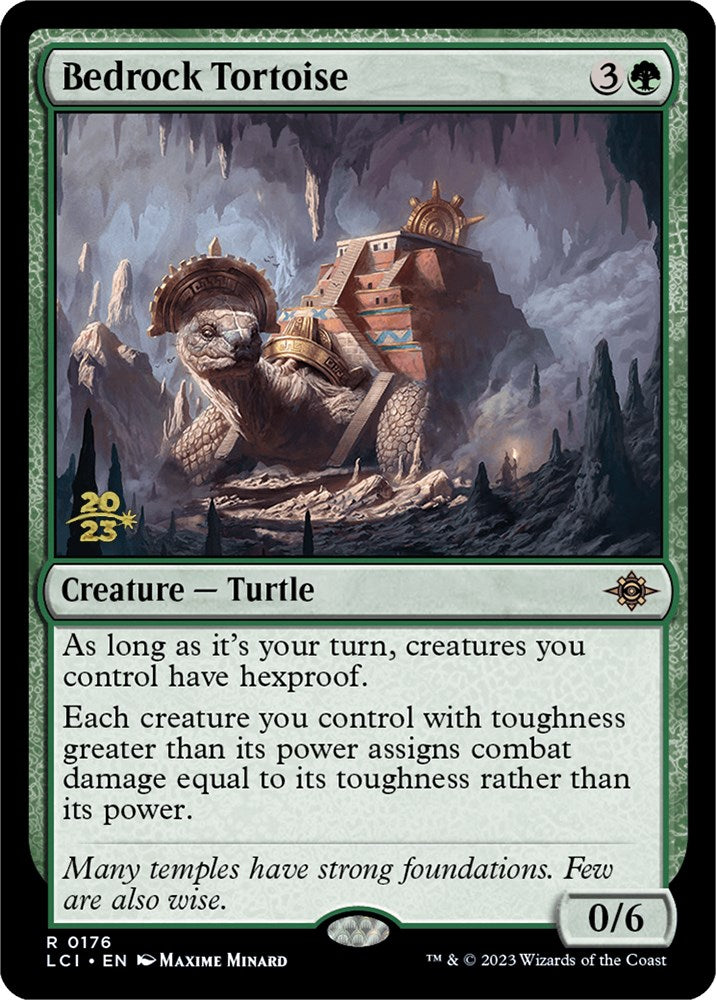 Bedrock Tortoise [The Lost Caverns of Ixalan Prerelease Cards] | Impulse Games and Hobbies