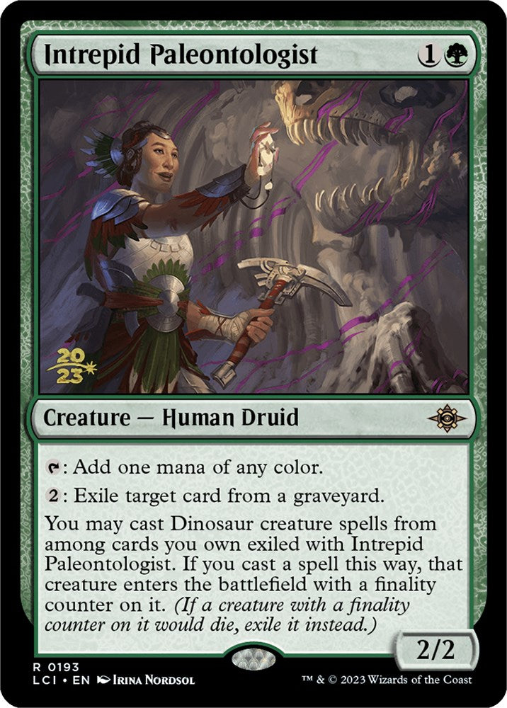 Intrepid Paleontologist [The Lost Caverns of Ixalan Prerelease Cards] | Impulse Games and Hobbies