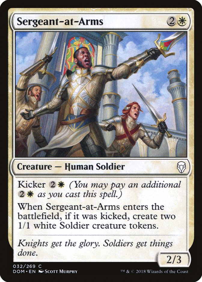 Sergeant-at-Arms [Dominaria] | Impulse Games and Hobbies