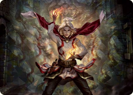 Delina, Wild Mage Art Card [Dungeons & Dragons: Adventures in the Forgotten Realms Art Series] | Impulse Games and Hobbies