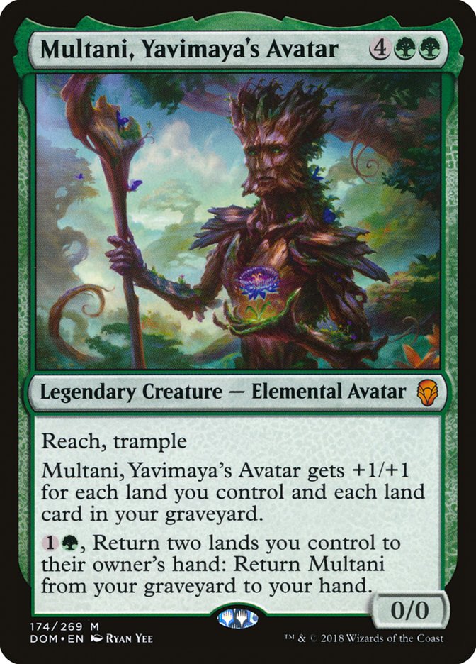 Multani, Yavimaya's Avatar [Dominaria] | Impulse Games and Hobbies