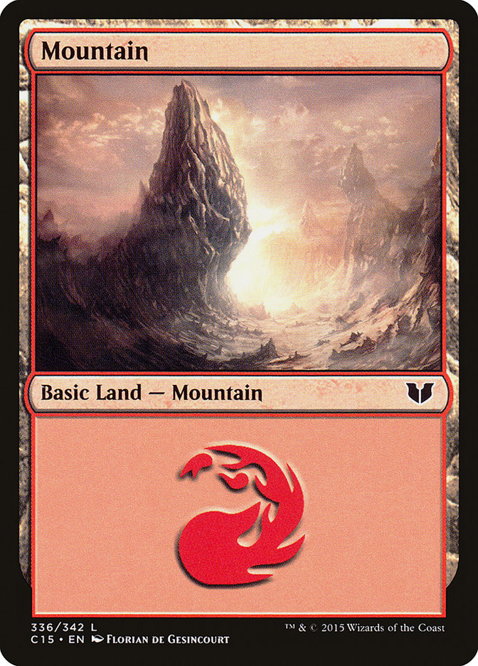 Mountain (336) [Commander 2015] | Impulse Games and Hobbies