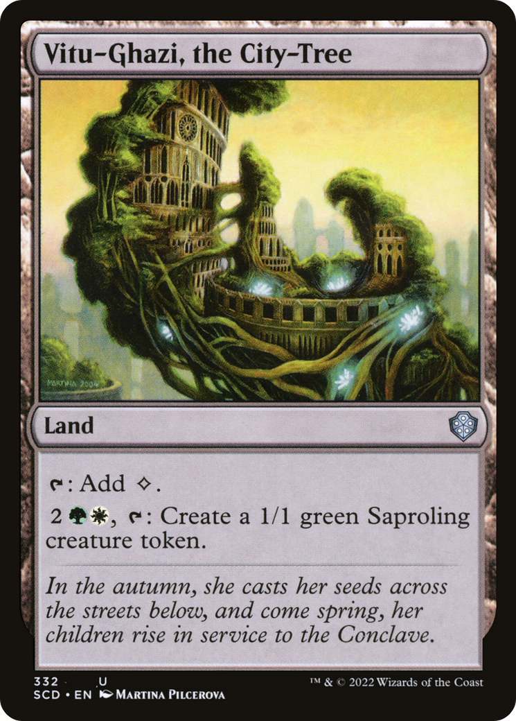 Vitu-Ghazi, the City-Tree [Starter Commander Decks] | Impulse Games and Hobbies
