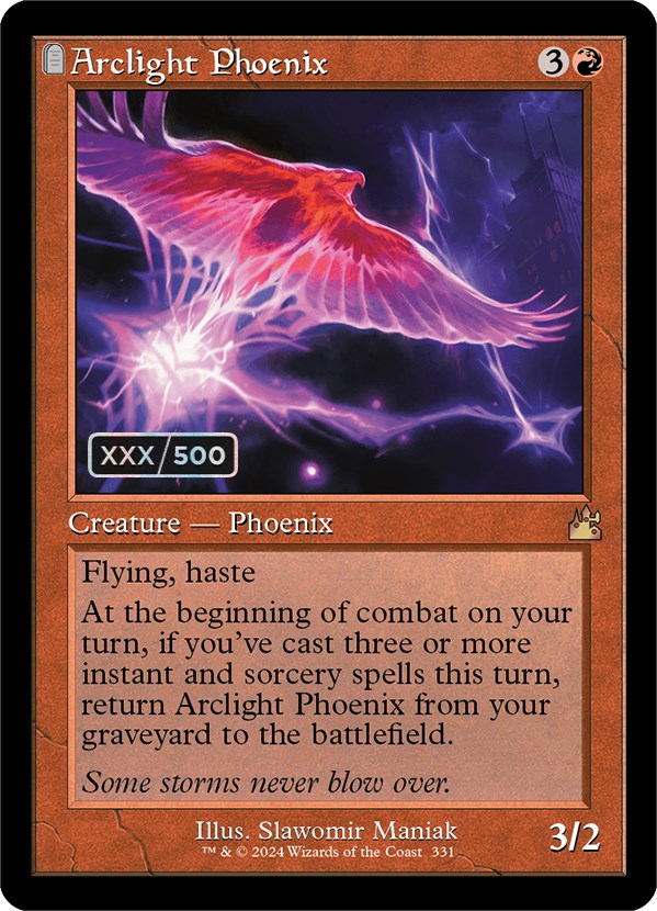 Arclight Phoenix (Retro) (Serialized) [Ravnica Remastered] | Impulse Games and Hobbies
