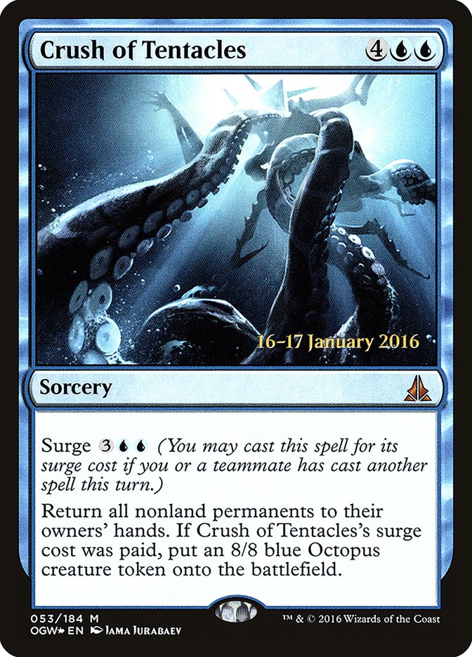 Crush of Tentacles [Oath of the Gatewatch Prerelease Promos] | Impulse Games and Hobbies