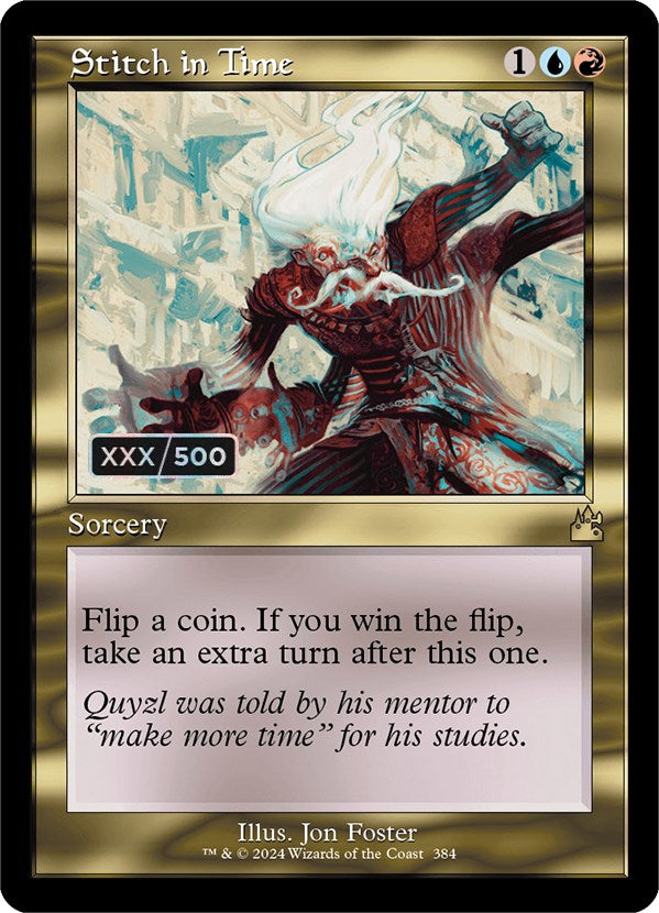 Stitch in Time (Retro) (Serialized) [Ravnica Remastered] | Impulse Games and Hobbies