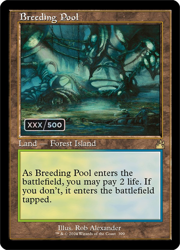 Breeding Pool (Retro) (Serialized) [Ravnica Remastered] | Impulse Games and Hobbies