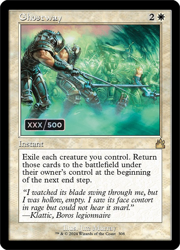 Ghostway (Retro) (Serialized) [Ravnica Remastered] | Impulse Games and Hobbies