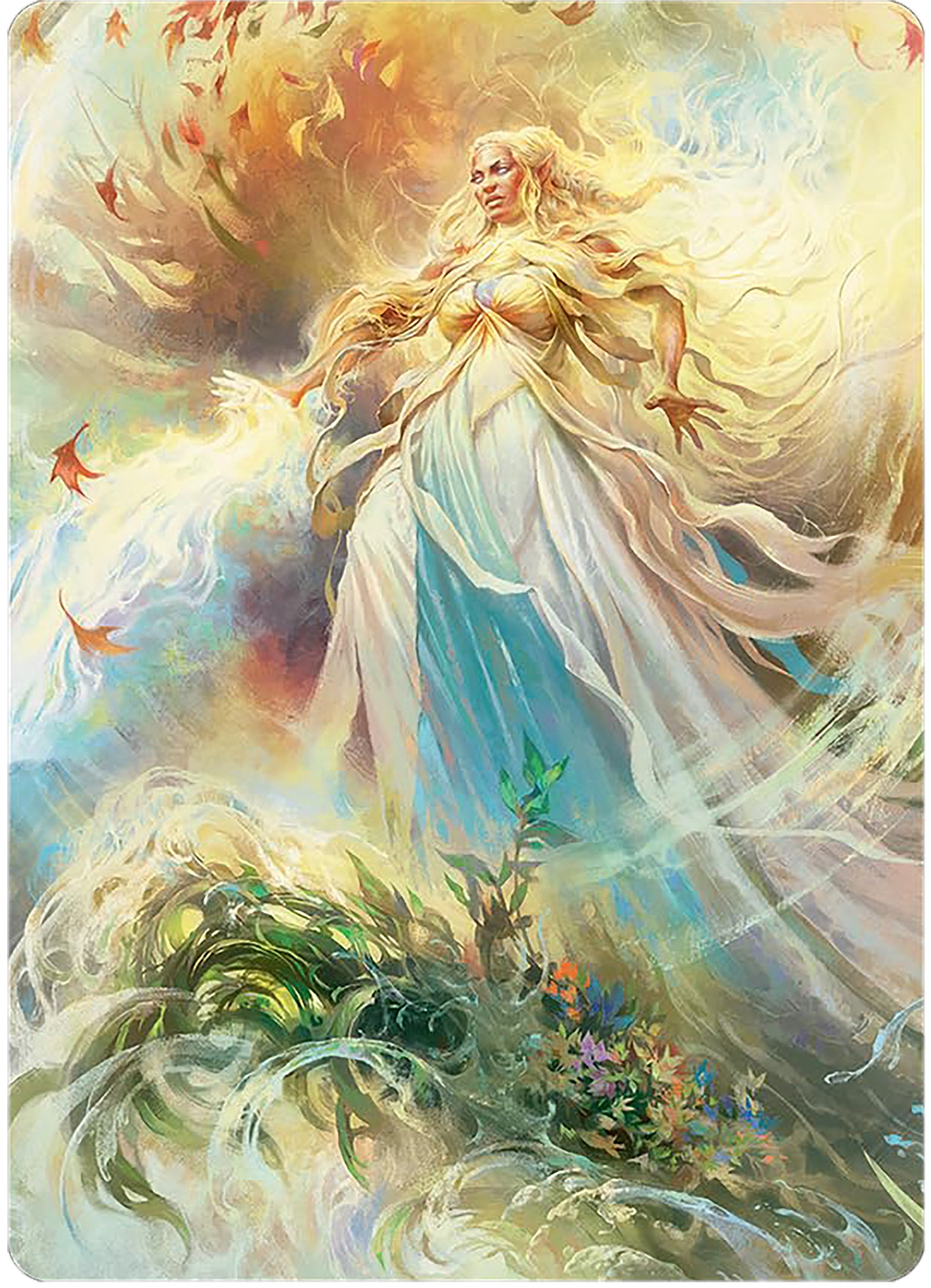 Galadriel, Light of Valinor Art Card [The Lord of the Rings: Tales of Middle-earth Art Series] | Impulse Games and Hobbies