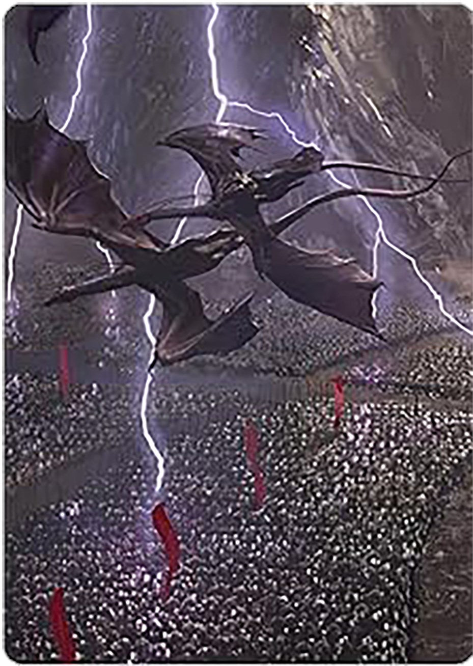 Mordor on the March Art Card [The Lord of the Rings: Tales of Middle-earth Art Series] | Impulse Games and Hobbies