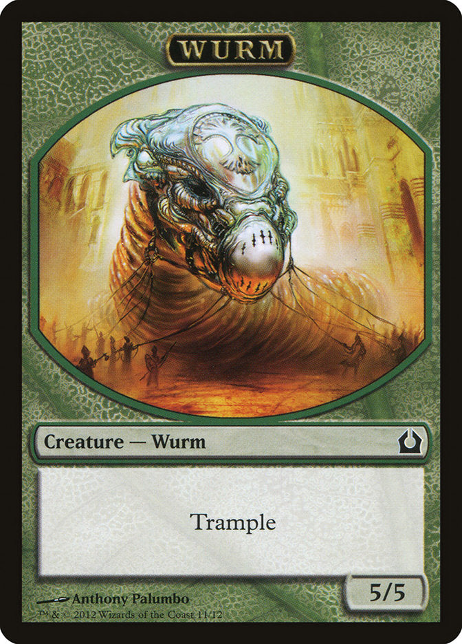 Wurm Token [Return to Ravnica Tokens] | Impulse Games and Hobbies