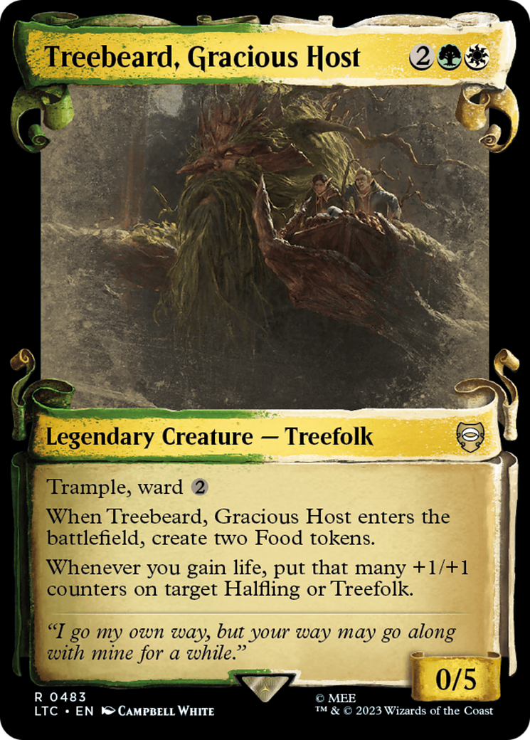 Treebeard, Gracious Host [The Lord of the Rings: Tales of Middle-Earth Commander Showcase Scrolls] | Impulse Games and Hobbies