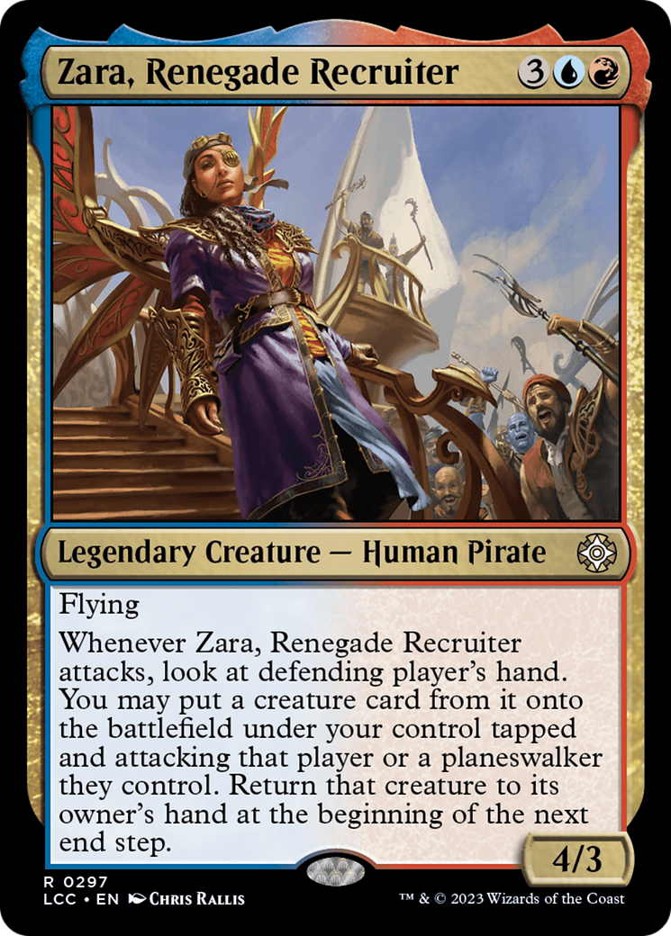 Zara, Renegade Recruiter [The Lost Caverns of Ixalan Commander] | Impulse Games and Hobbies