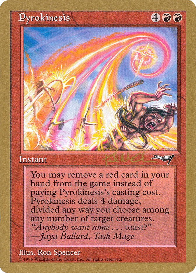Pyrokinesis (Paul McCabe) [World Championship Decks 1997] | Impulse Games and Hobbies