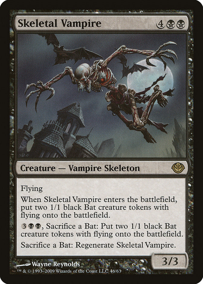 Skeletal Vampire [Duel Decks: Garruk vs. Liliana] | Impulse Games and Hobbies