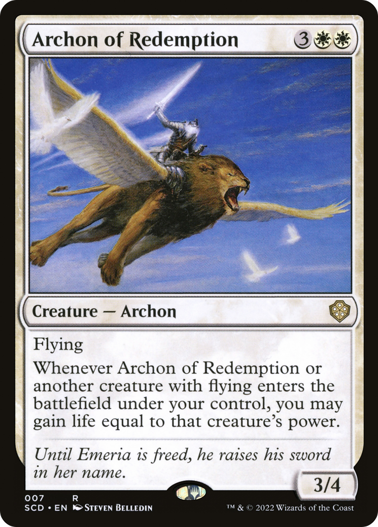 Archon of Redemption [Starter Commander Decks] | Impulse Games and Hobbies