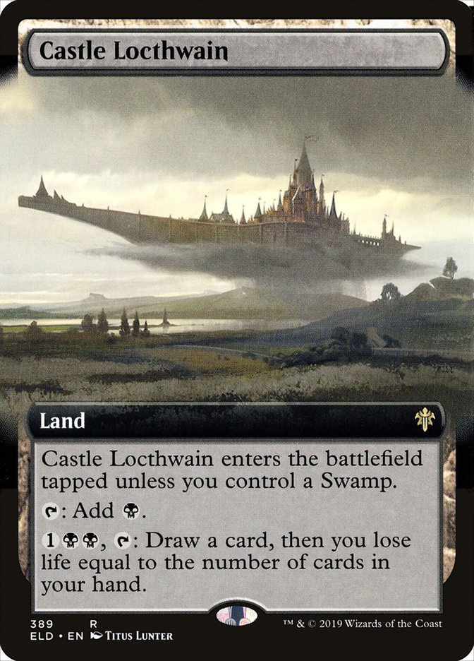 Castle Locthwain (Extended Art) [Throne of Eldraine] | Impulse Games and Hobbies