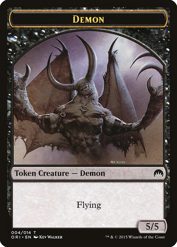 Demon Token [Magic Origins Tokens] | Impulse Games and Hobbies