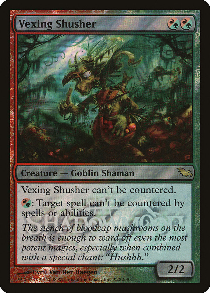 Vexing Shusher (Launch) [Shadowmoor Promos] | Impulse Games and Hobbies