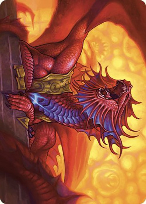 Niv-Mizzet, Guildpact Art Card (44/49) [Murders at Karlov Manor Art Series] | Impulse Games and Hobbies