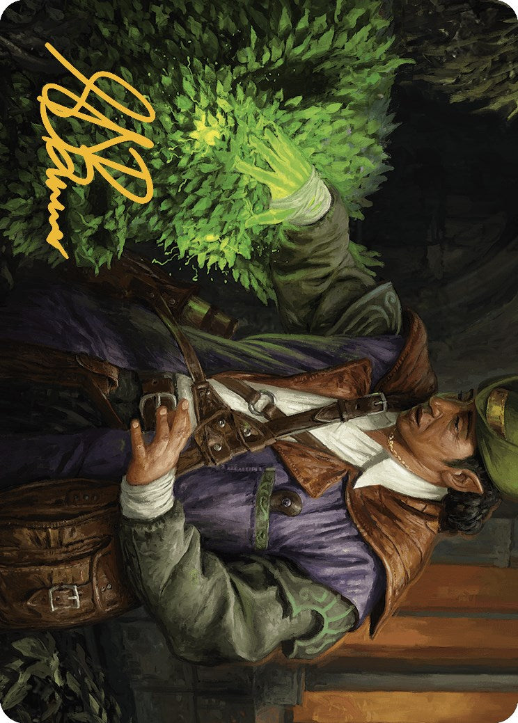 Hedge Whisperer Art Card (Gold-Stamped Signature) [Murders at Karlov Manor Art Series] | Impulse Games and Hobbies