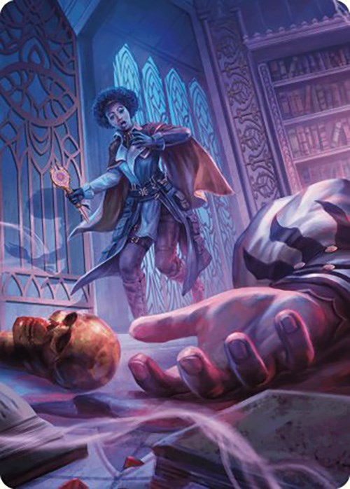 Deadly Complication Art Card [Murders at Karlov Manor Art Series] | Impulse Games and Hobbies