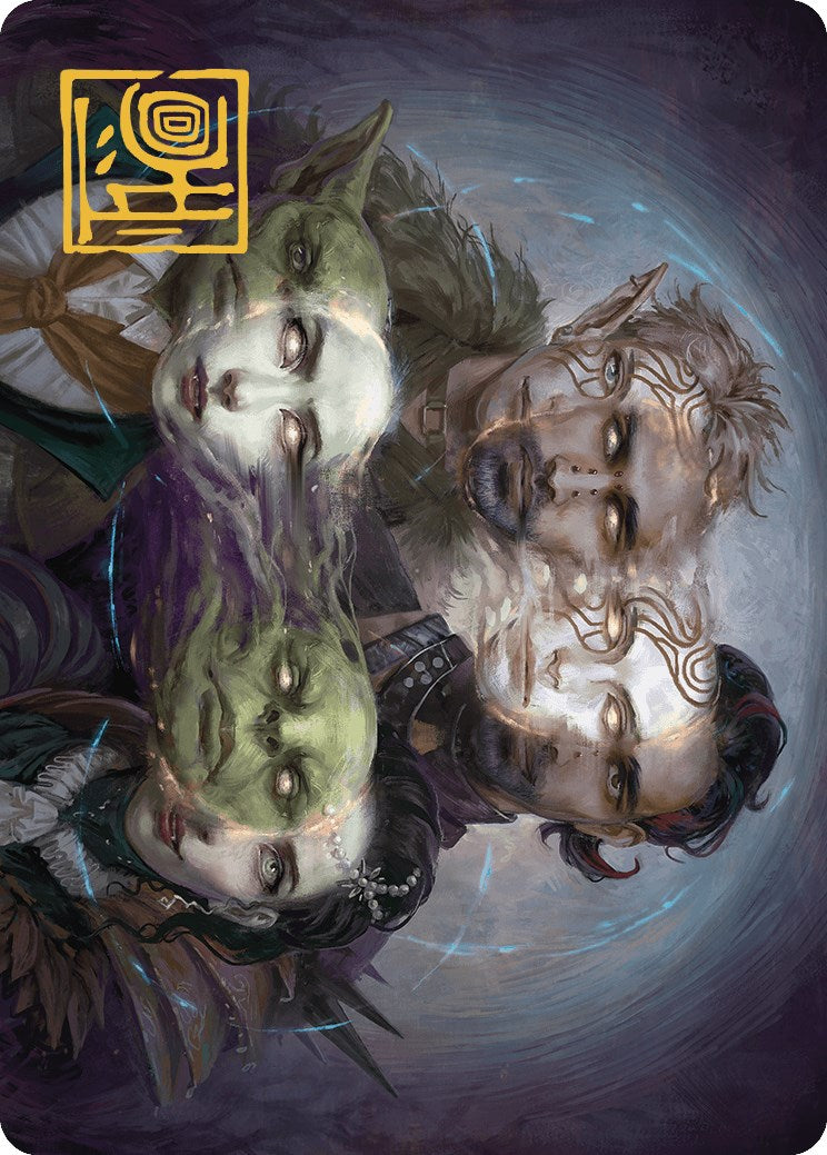 Illicit Masquerade Art Card (Gold-Stamped Signature) [Murders at Karlov Manor Art Series] | Impulse Games and Hobbies