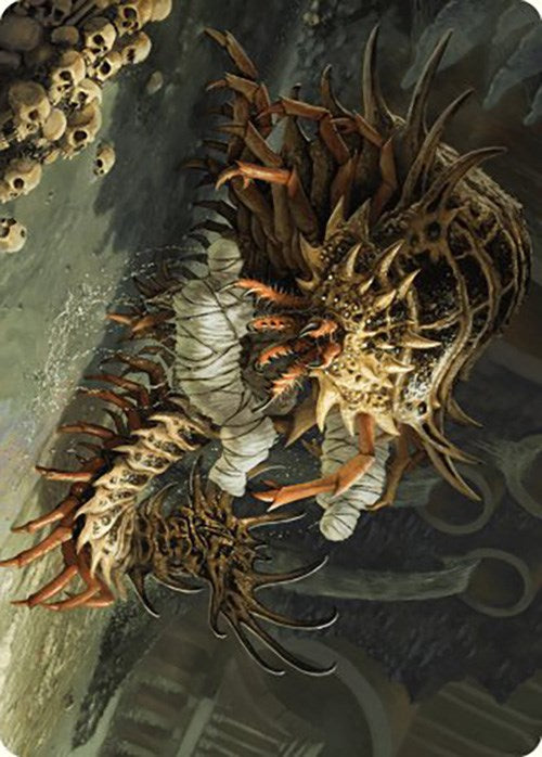 Rot Farm Mortipede Art Card [Murders at Karlov Manor Art Series] | Impulse Games and Hobbies