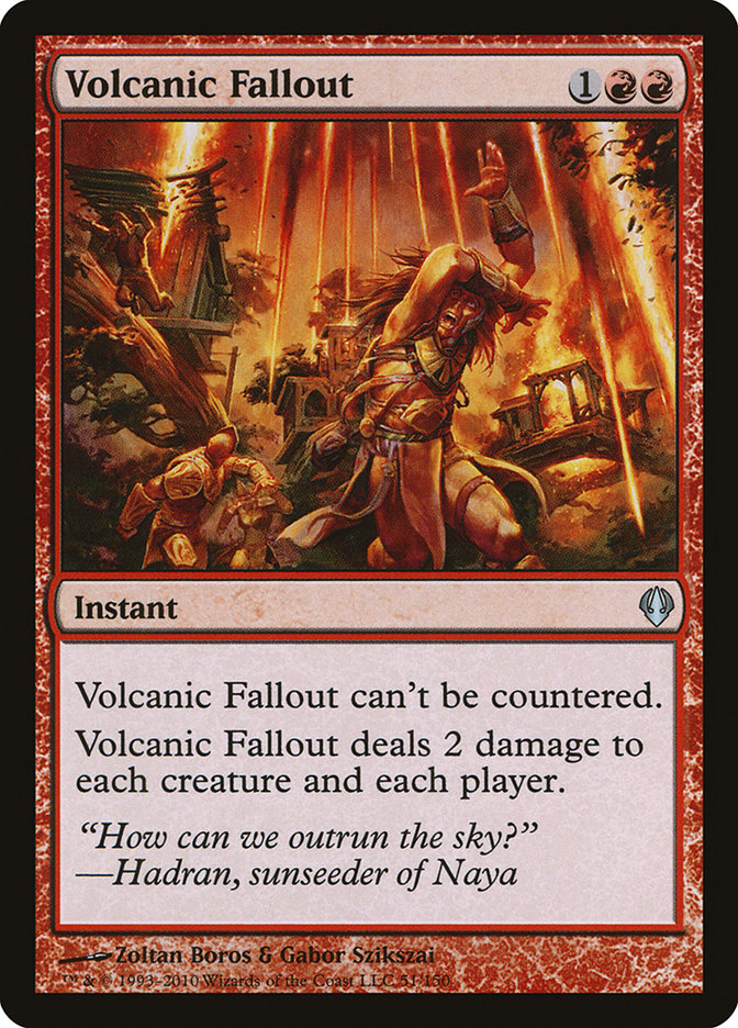 Volcanic Fallout [Archenemy] | Impulse Games and Hobbies