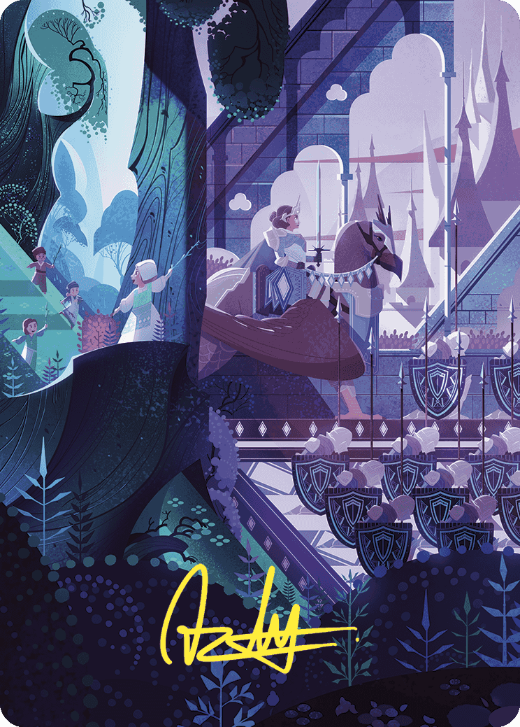 As Foretold Art Card (Gold-Stamped Signature) [Wilds of Eldraine Art Series] | Impulse Games and Hobbies