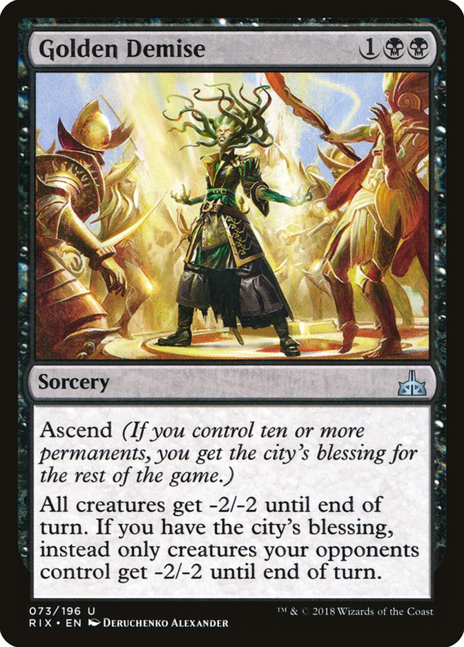 Golden Demise [Rivals of Ixalan] | Impulse Games and Hobbies
