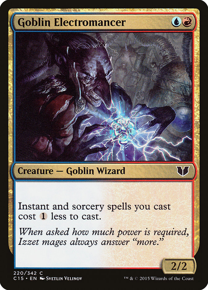 Goblin Electromancer [Commander 2015] | Impulse Games and Hobbies