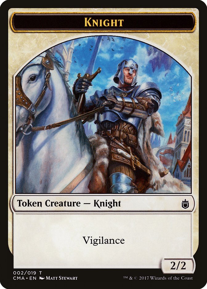 Knight [Commander Anthology Tokens] | Impulse Games and Hobbies