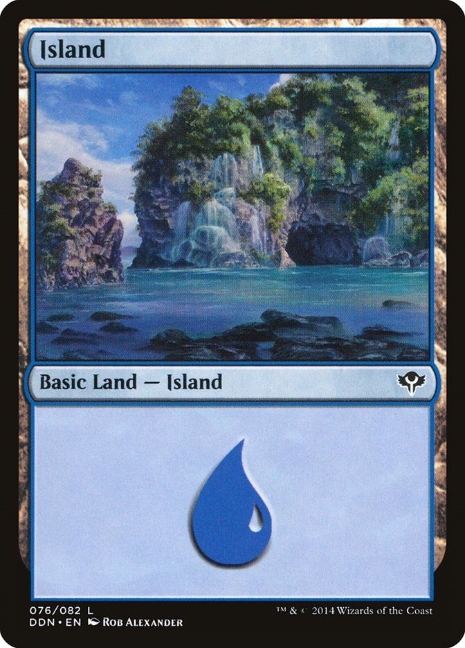 Island (76) [Duel Decks: Speed vs. Cunning] | Impulse Games and Hobbies